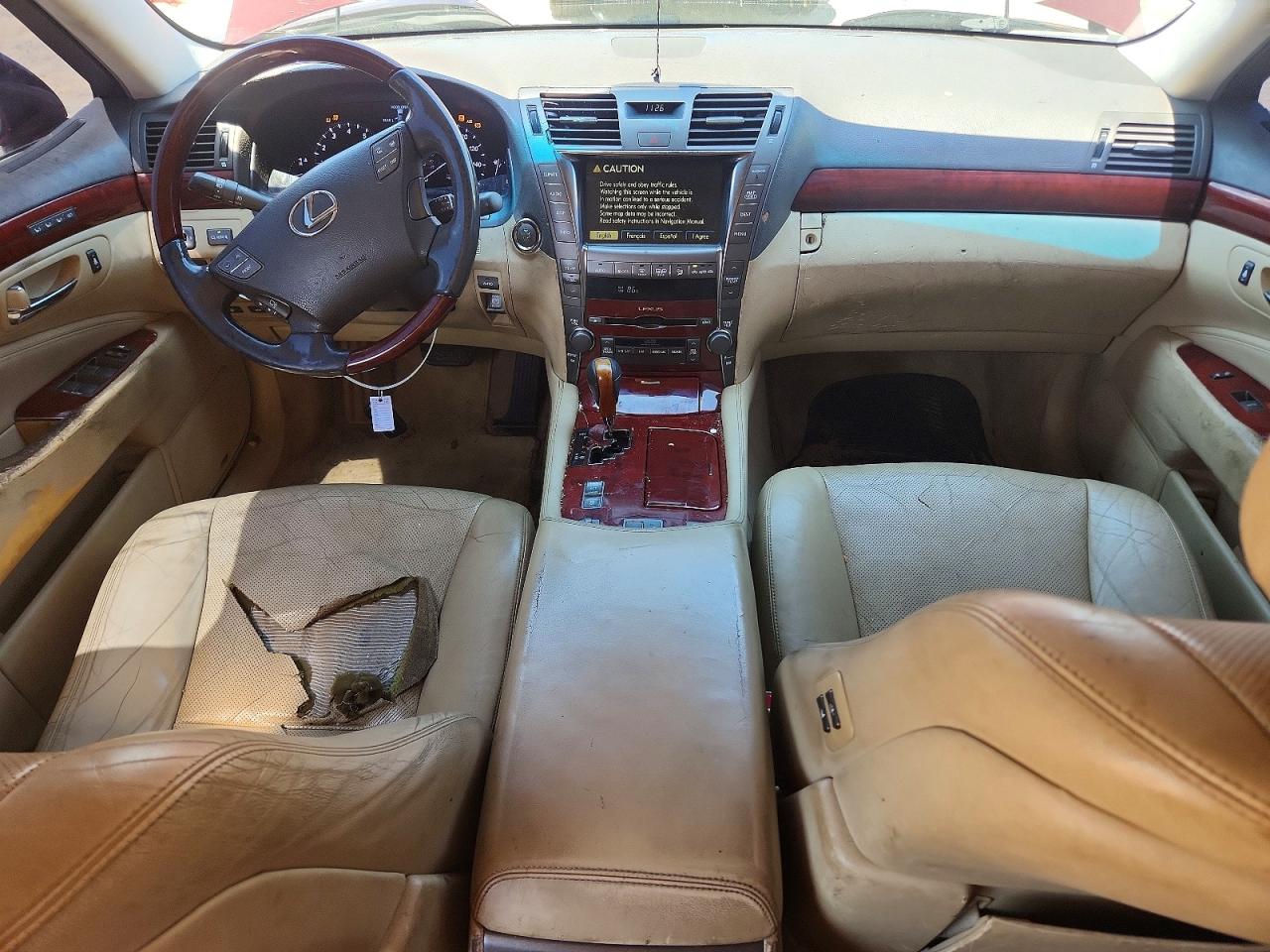 JTHBL46F975031777 · 2007 LEXUS LS · 8/12
