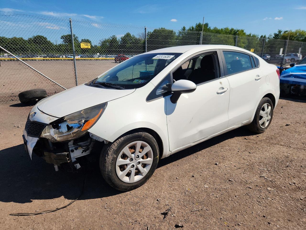 KNADM4A32D6276721 · 2013 KIA RIO