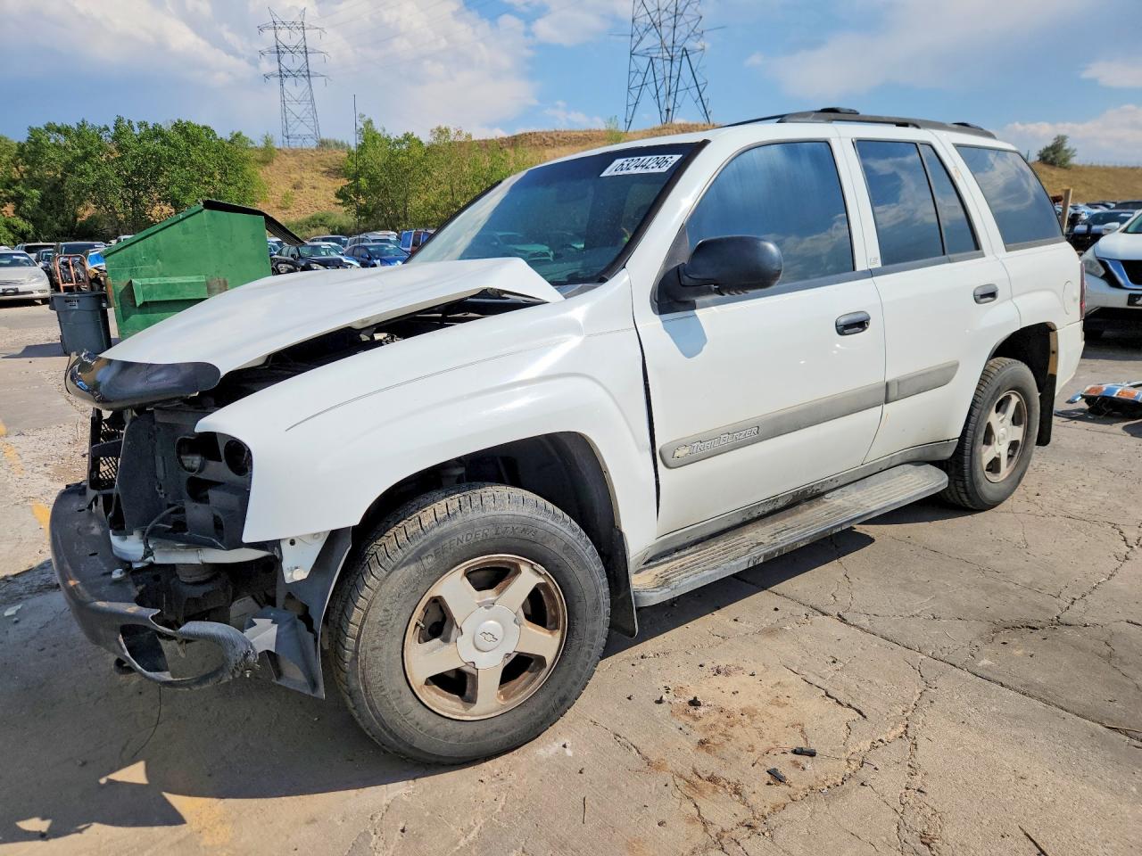 1GNDT13S142123139 · 2004 CHEVROLET TRAILBLAZER