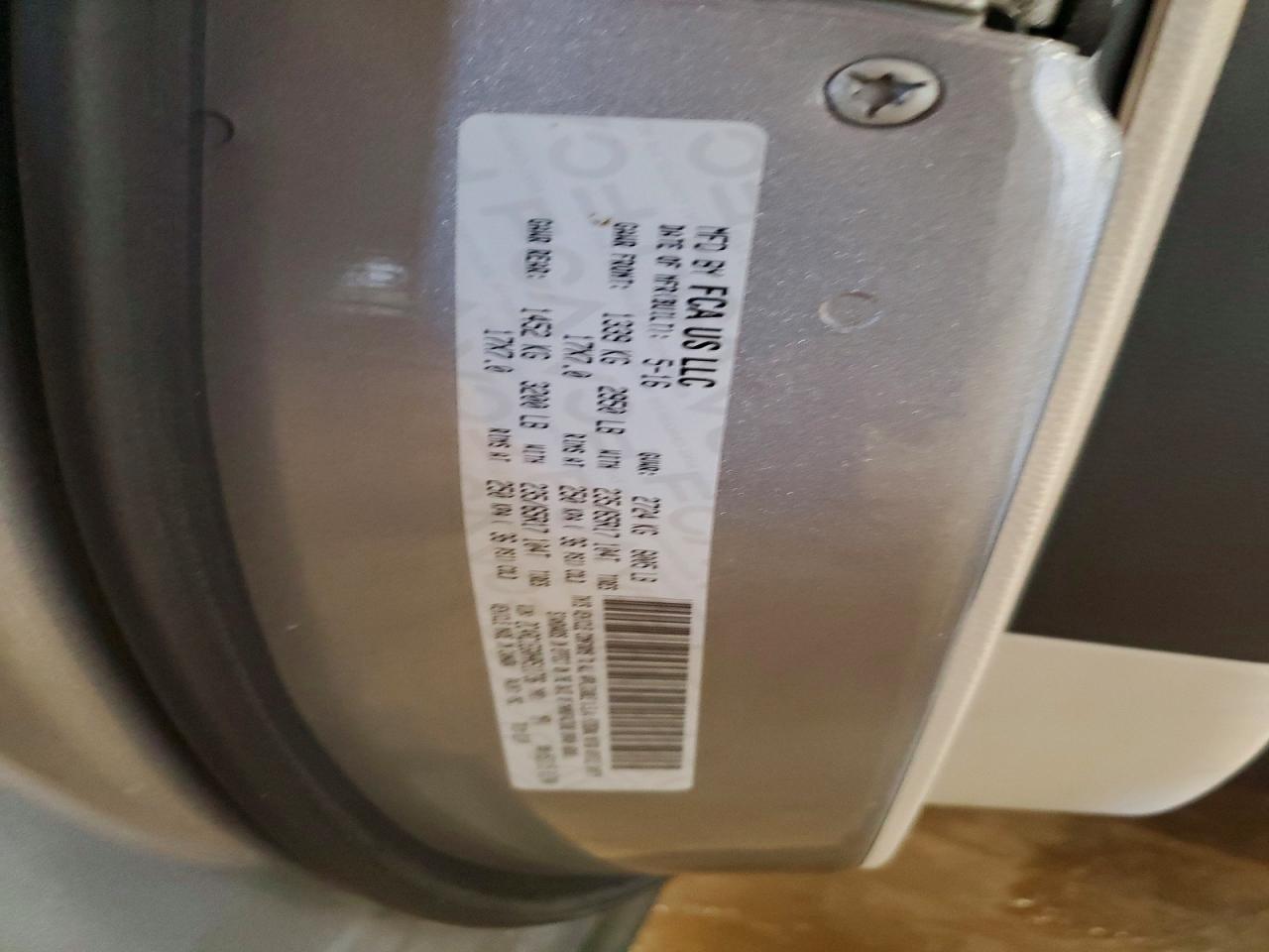 2C4RC1EG0HR511736 · 2017 CHRYSLER PACIFICA · 12/12