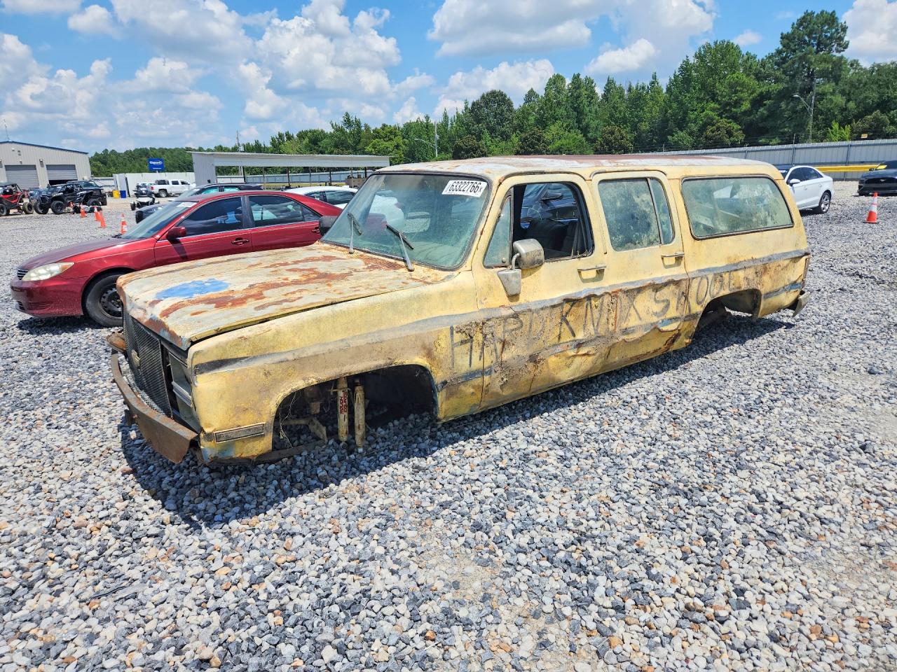 1983 CHEVROLET SUBURBAN