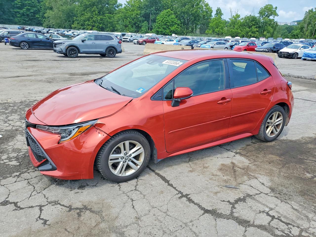 JTNK4RBE4K3041318 · 2019 TOYOTA COROLLA HATCHBACK