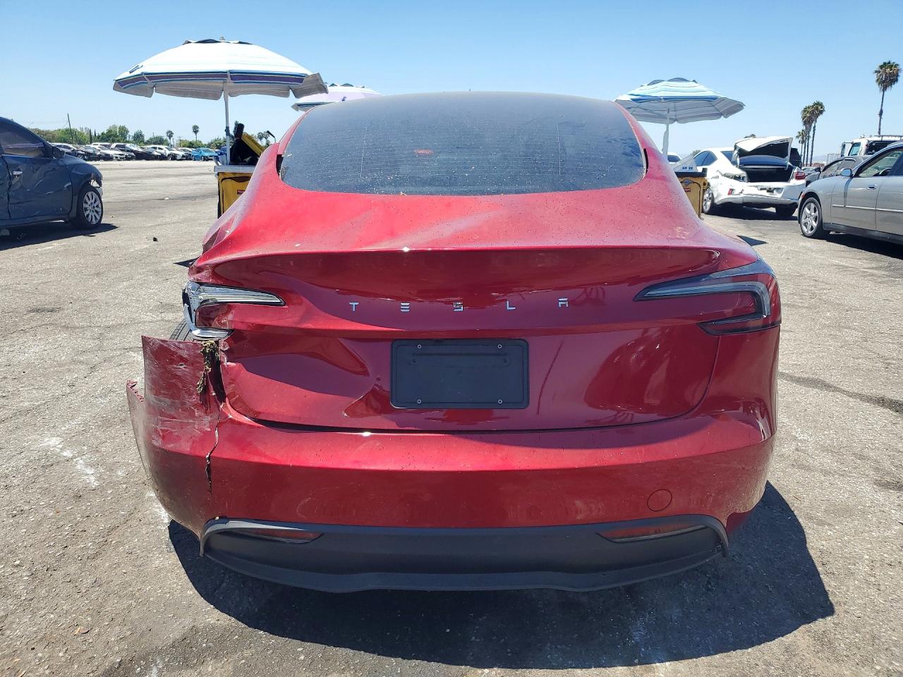 5YJ3E1EA3SF983797 · 2025 TESLA MODEL 3 · 6/12