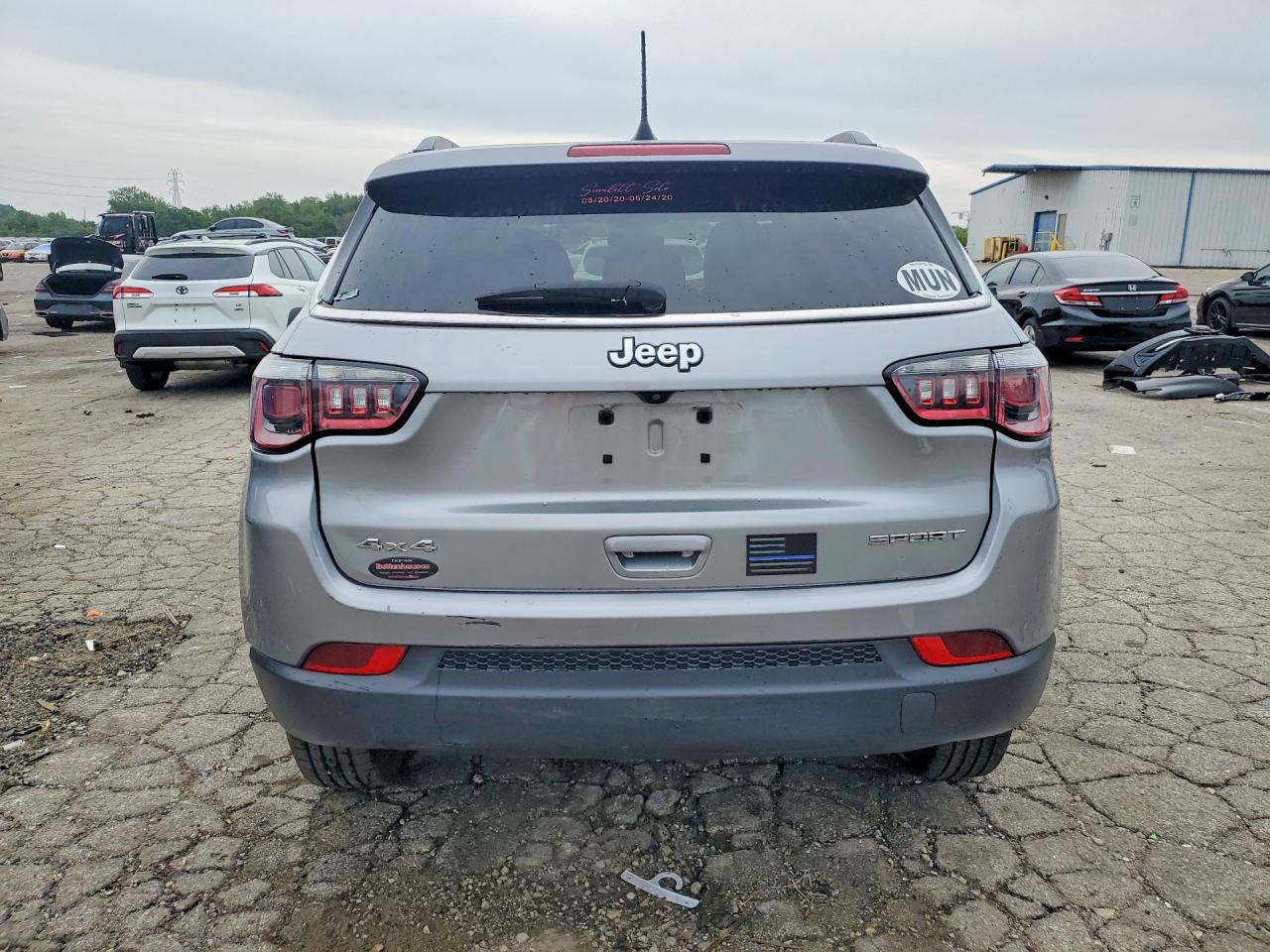 3C4NJDAB4LT209369 · 2020 JEEP COMPASS · 6/14