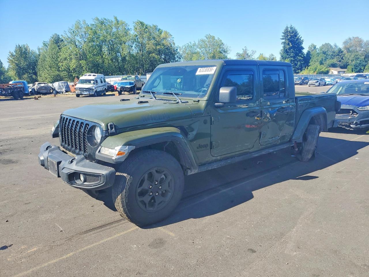 1C6HJTAG1ML607369 · 2021 JEEP GLADIATOR