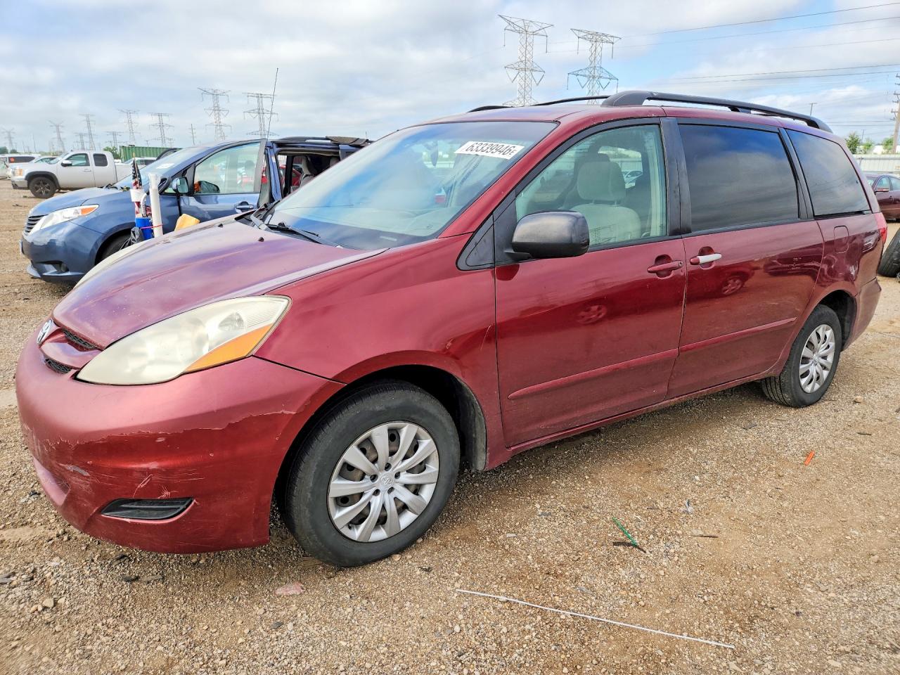 5TDZK23C98S145016 · 2008 TOYOTA SIENNA