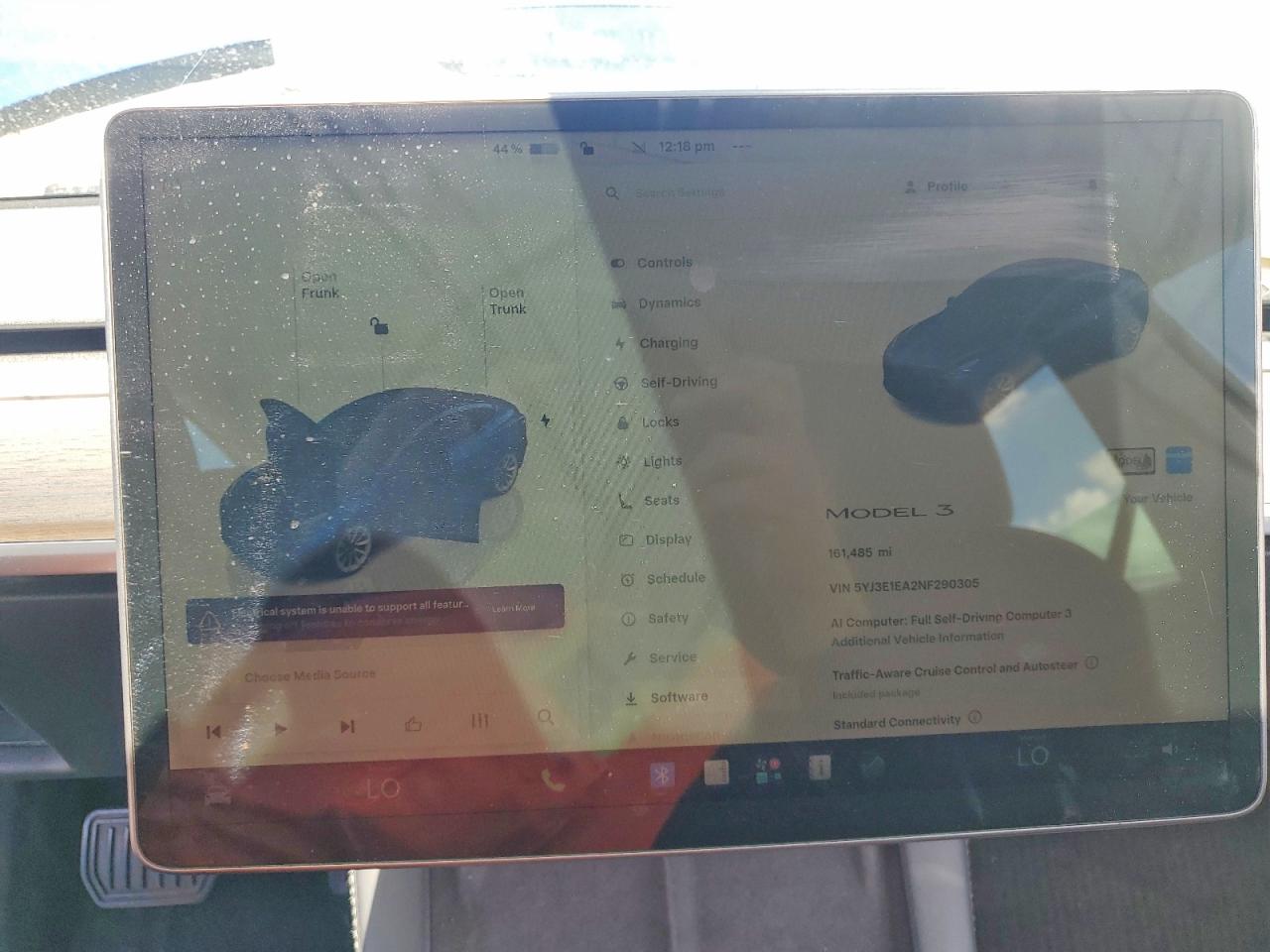 5YJ3E1EA2NF290305 · 2022 TESLA MODEL 3 · 9/12