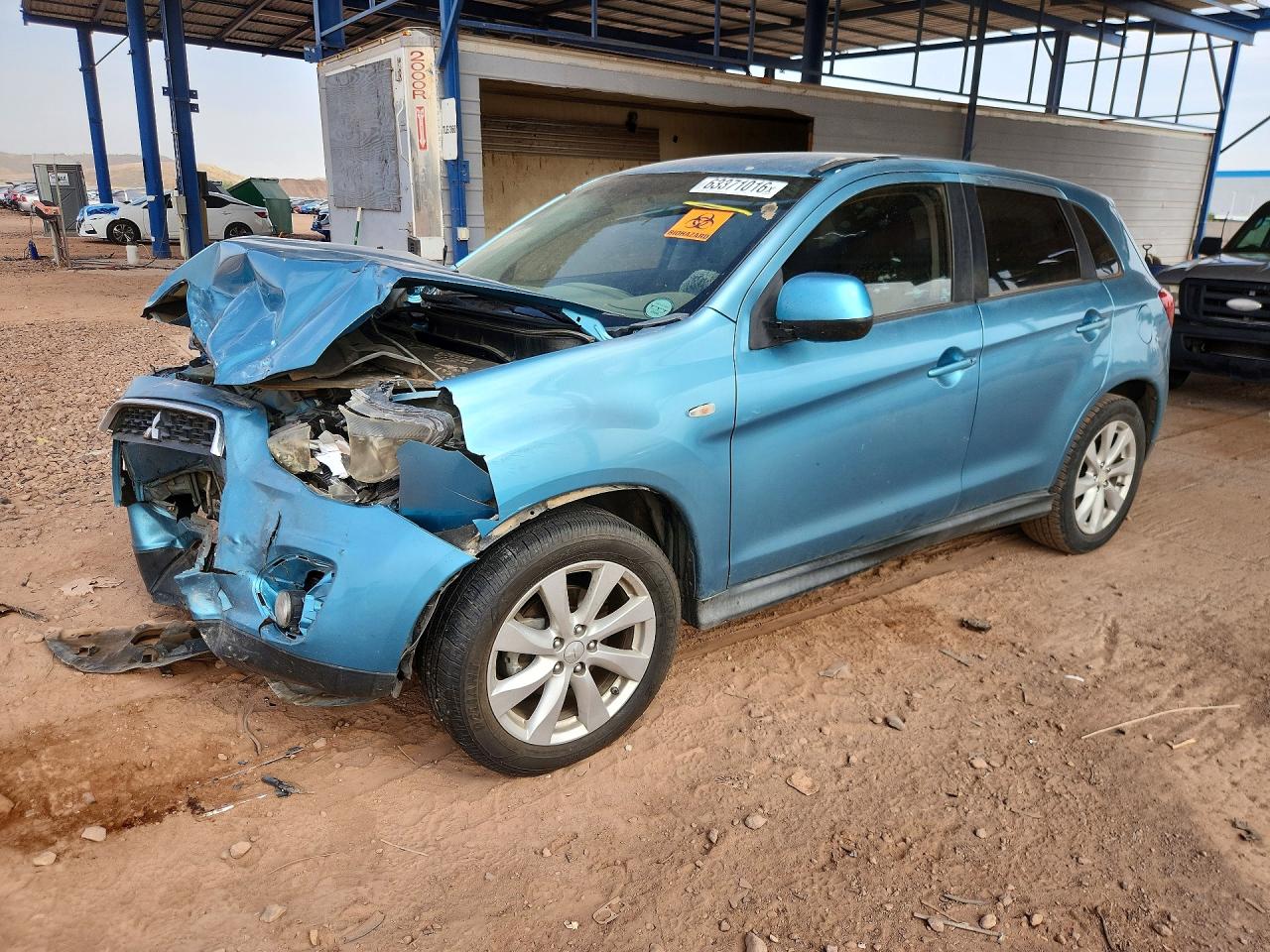 4A4AP3AU7EE026553 · 2014 MITSUBISHI OUTLANDER SPORT