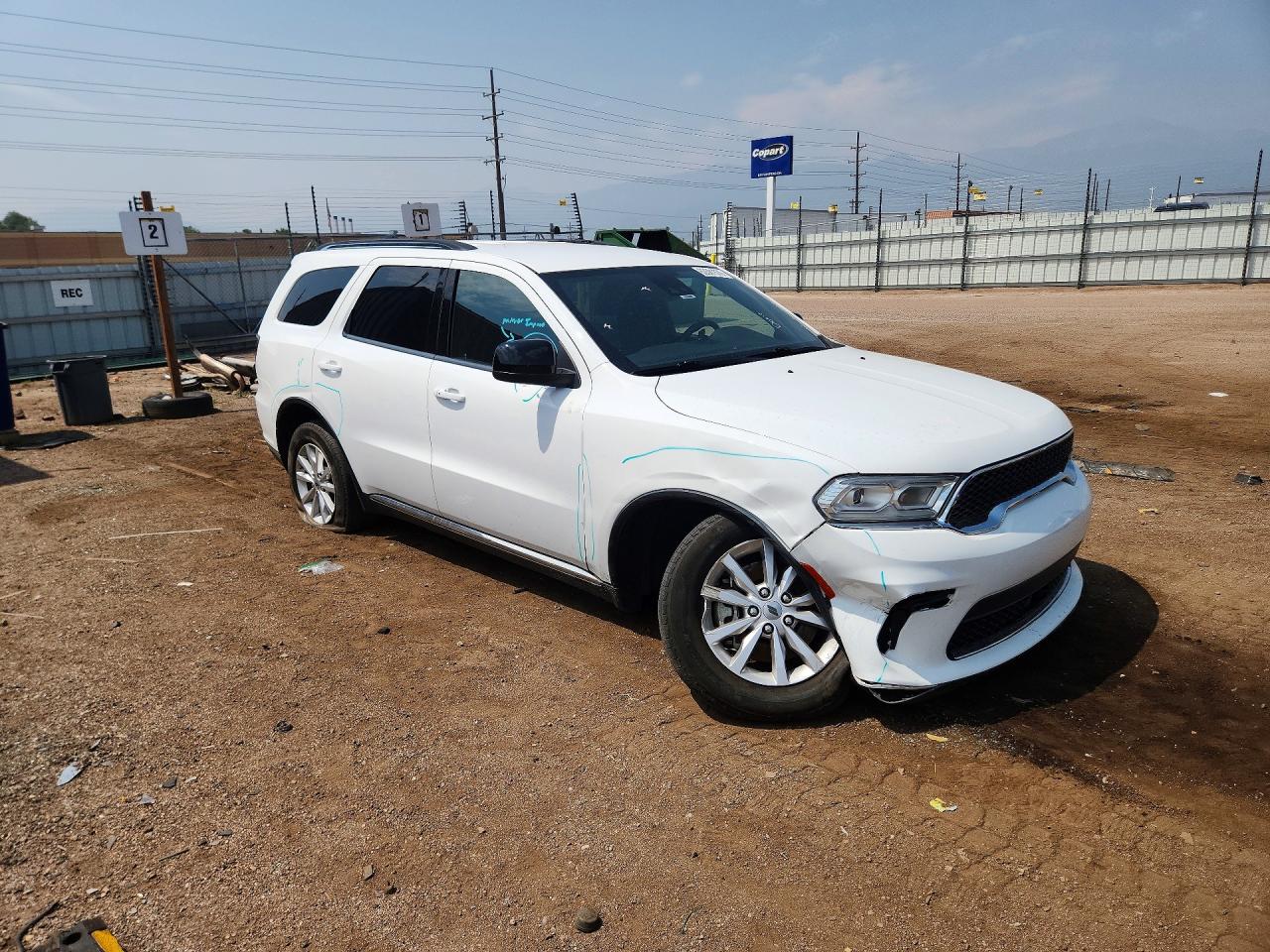 1C4RDJAG3PC582567 · 2023 DODGE DURANGO · 4/12