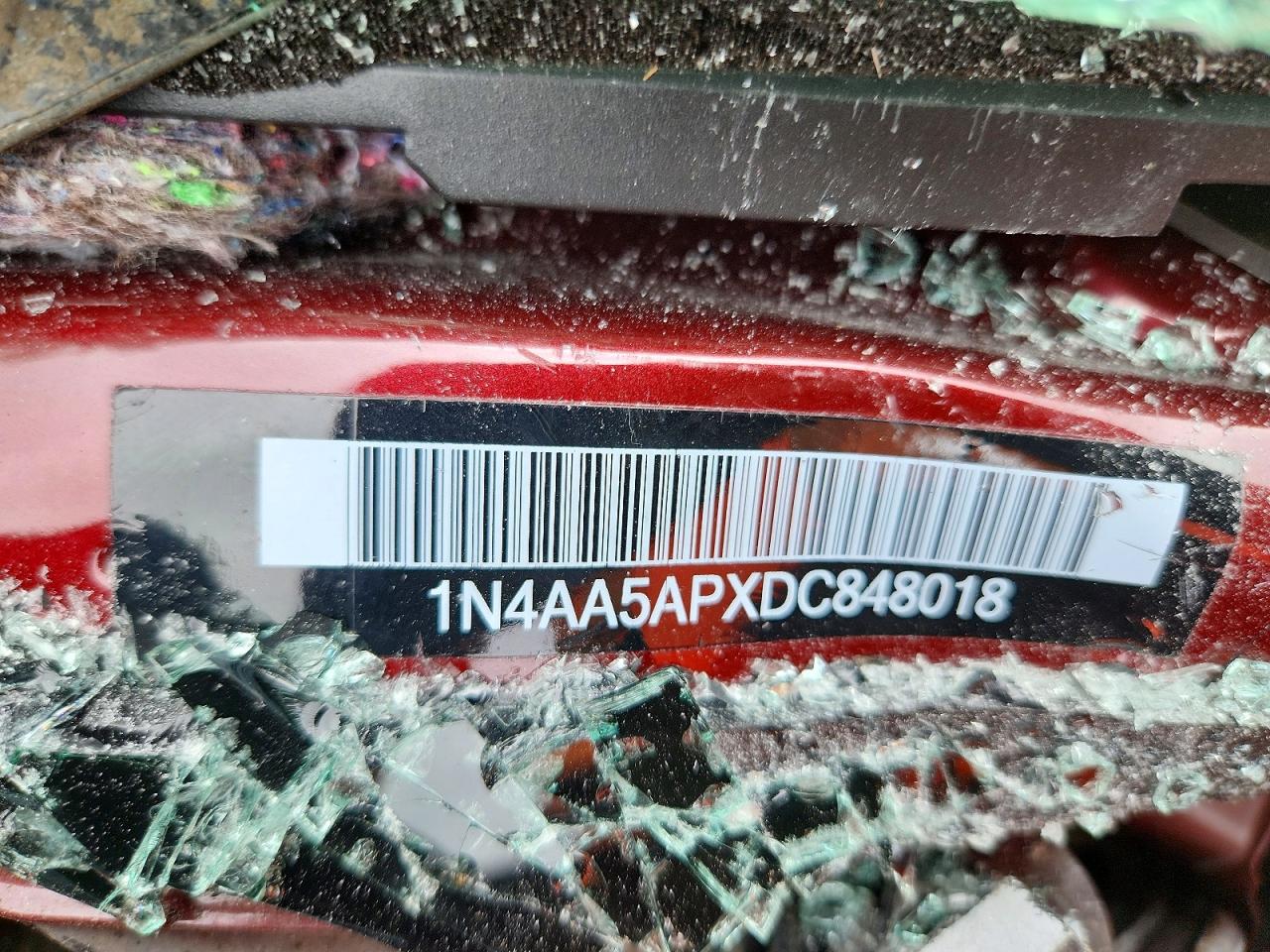 1N4AA5APXDC848018 · 2013 NISSAN MAXIMA · 12/12