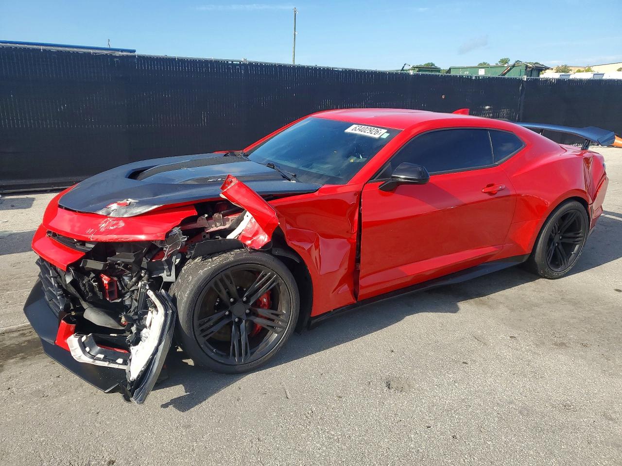1G1FJ1R69K0144971 · 2019 CHEVROLET CAMARO