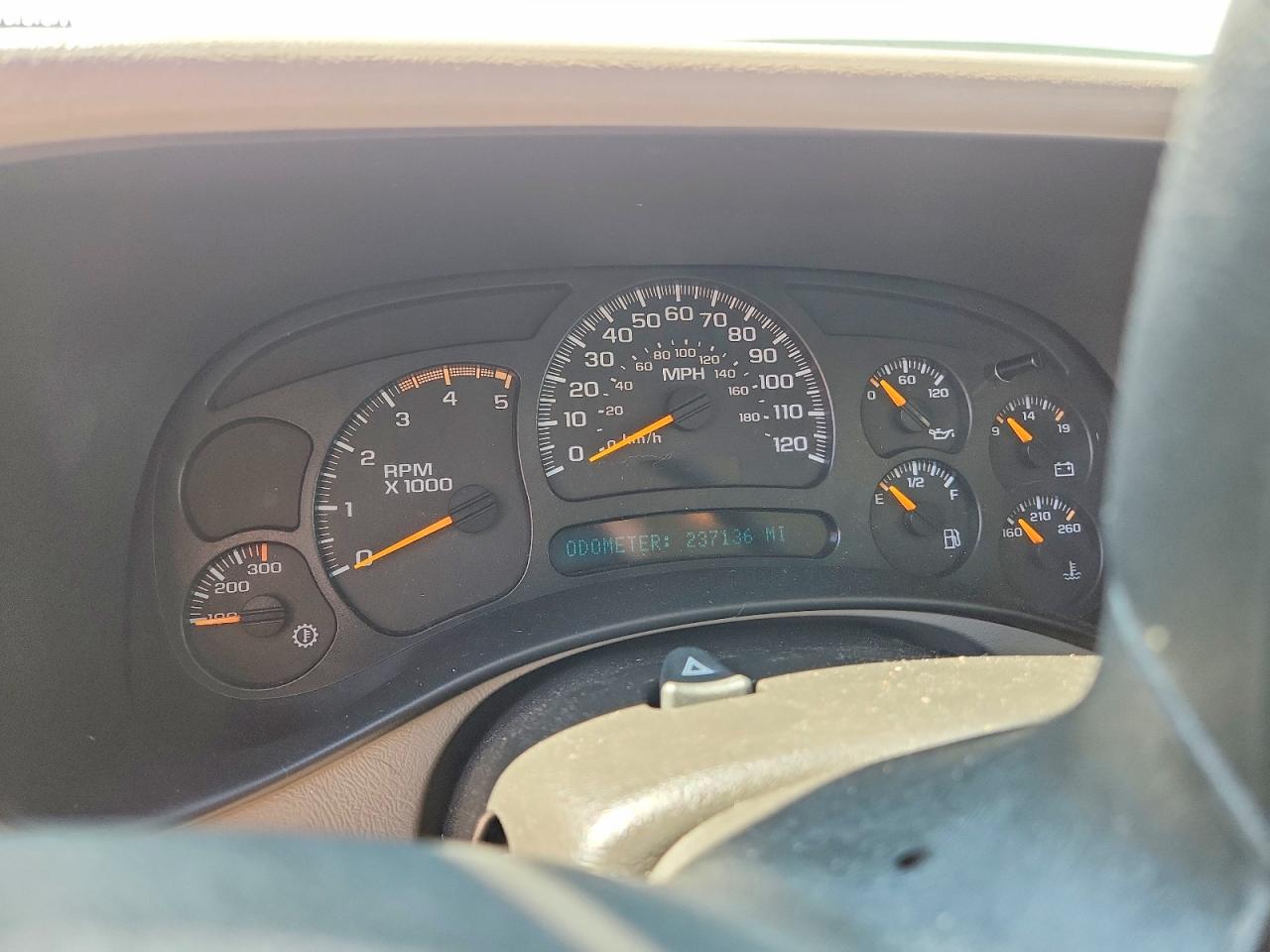 1GCJK39275E125737 · 2005 CHEVROLET SILVERADO · 9/12