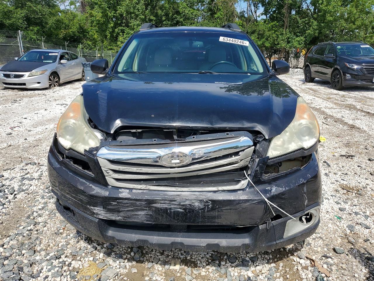 4S4BRBGC4C3295337 · 2012 SUBARU OUTBACK · 5/12
