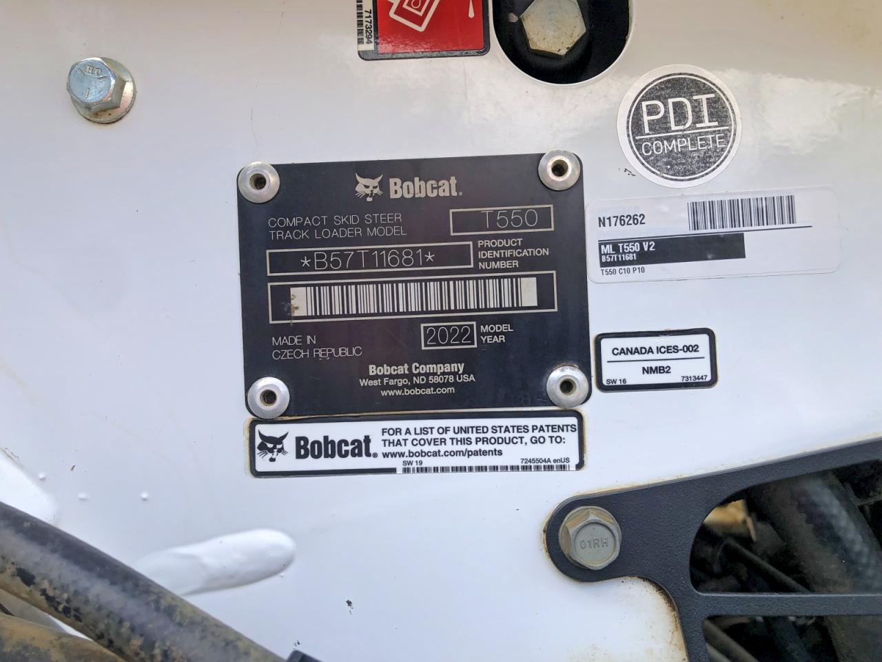 B57T11681 · 2022 BOBCAT 236 · 11/11