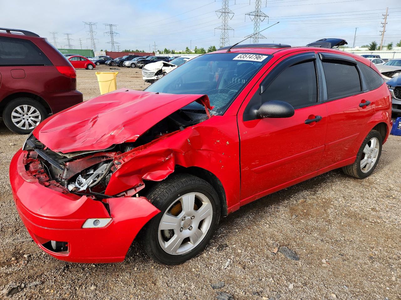 1FAHP37N77W303310 · 2007 FORD FOCUS