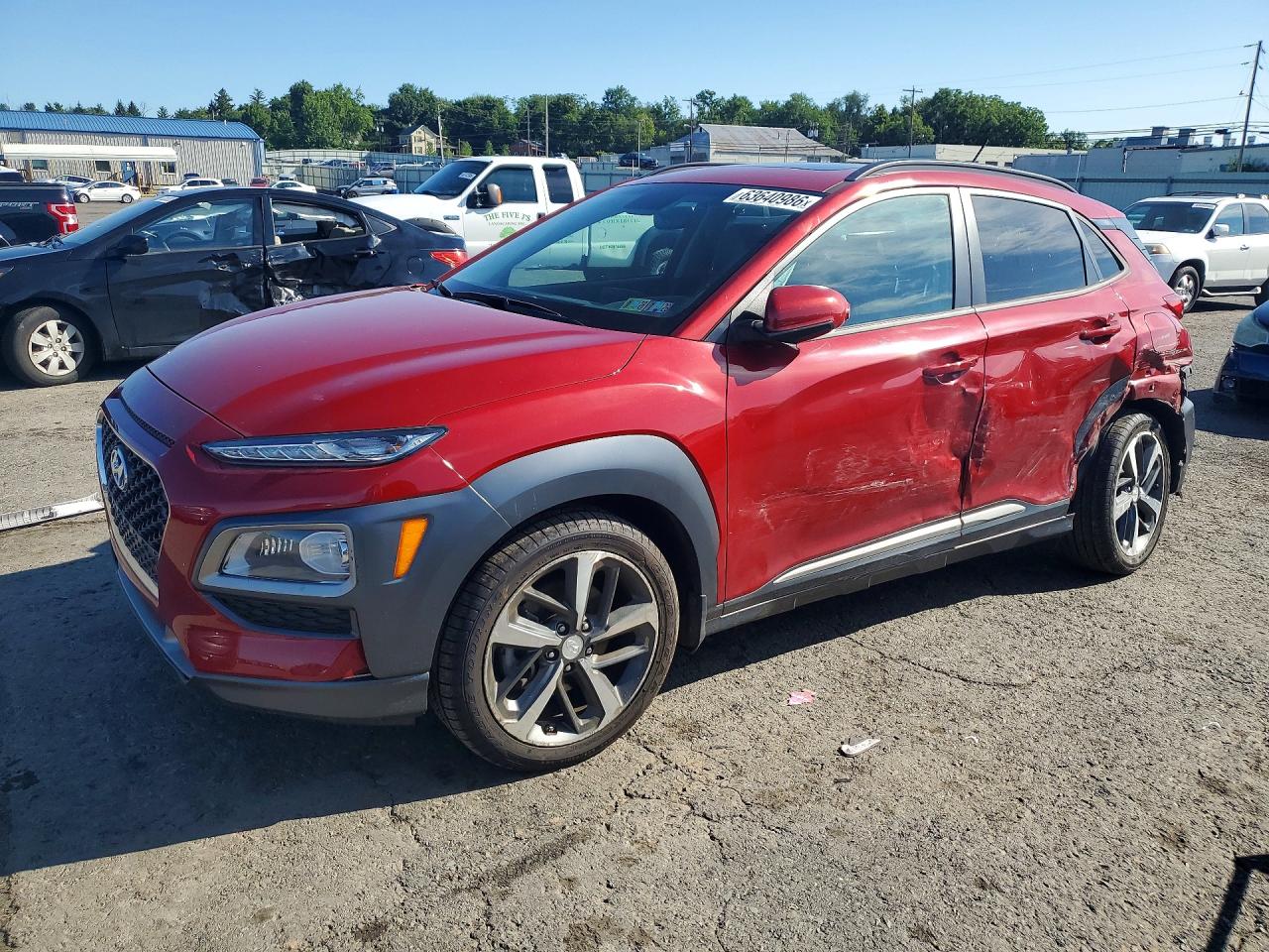 KM8K3CA58JU091455 · 2018 HYUNDAI KONA