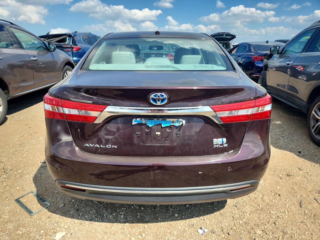 4T1BD1EB9FU042225 · 2015 TOYOTA AVALON HYBRID · 6/12