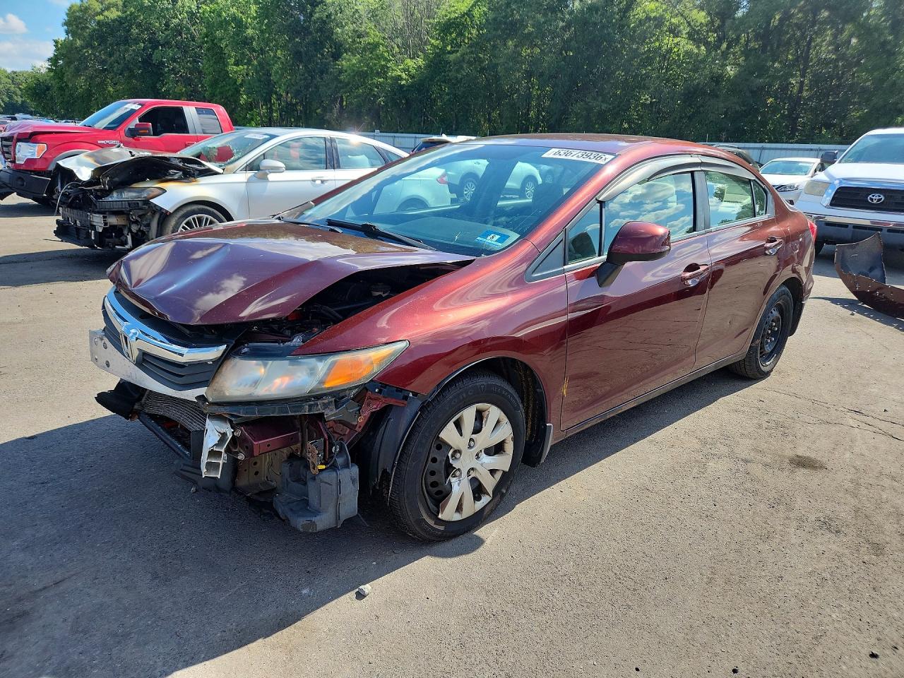 19XFB2F52CE317664 · 2012 HONDA CIVIC