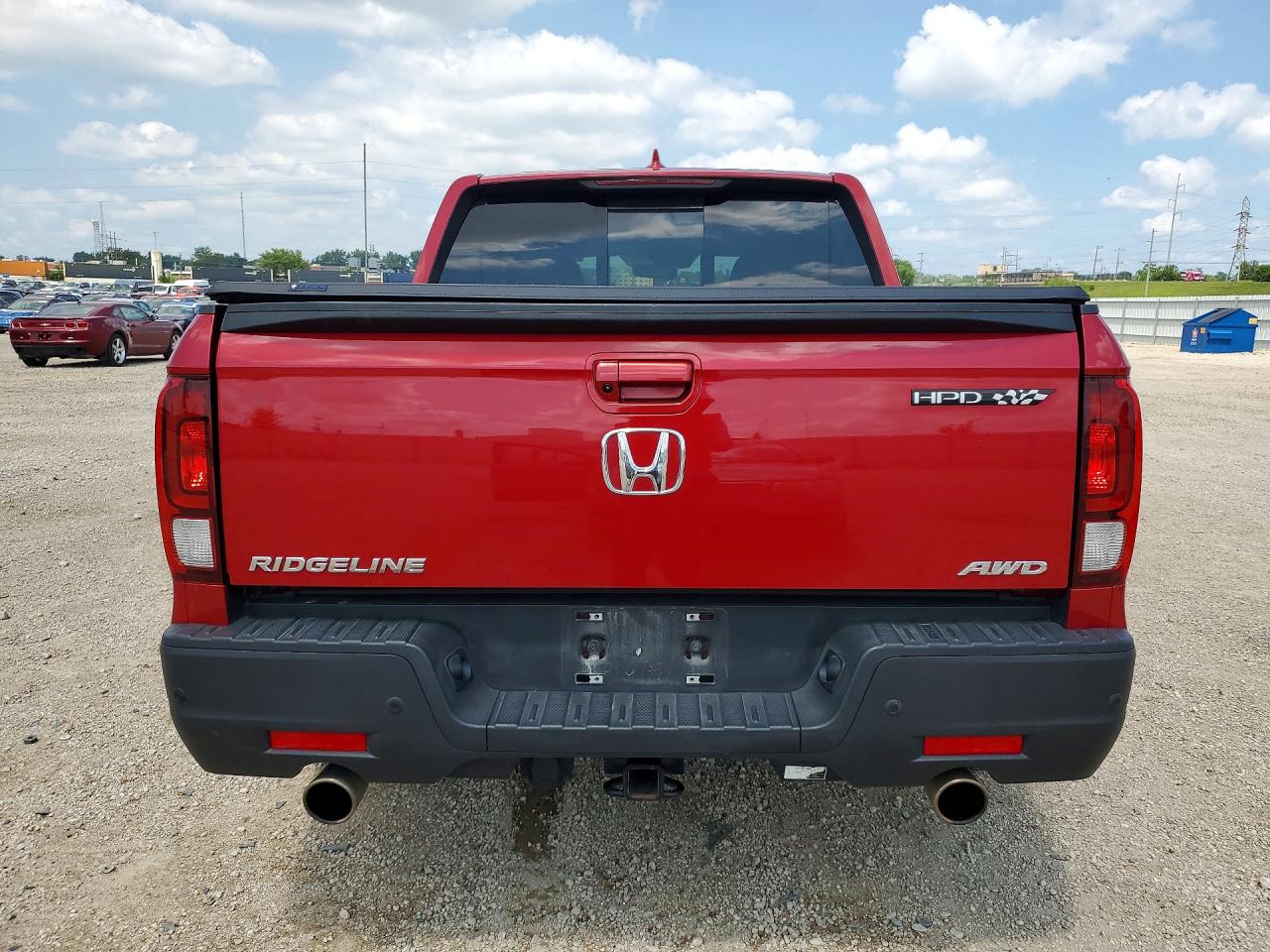 5FPYK3F78NB012903 · 2022 HONDA RIDGELINE · 6/12
