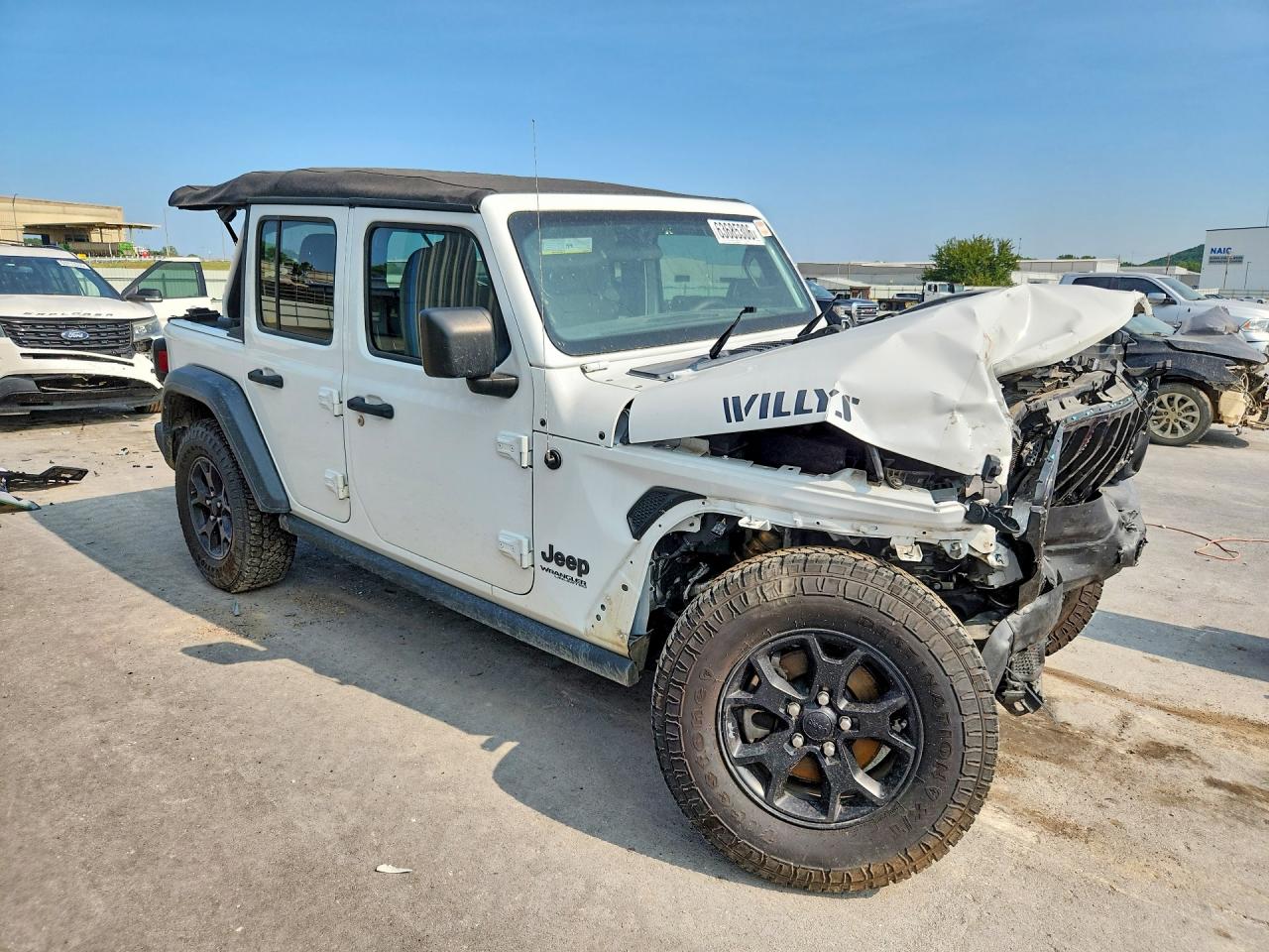 1C4HJXDG5MW803406 · 2021 JEEP WRANGLER UNLIMITED · 4/13
