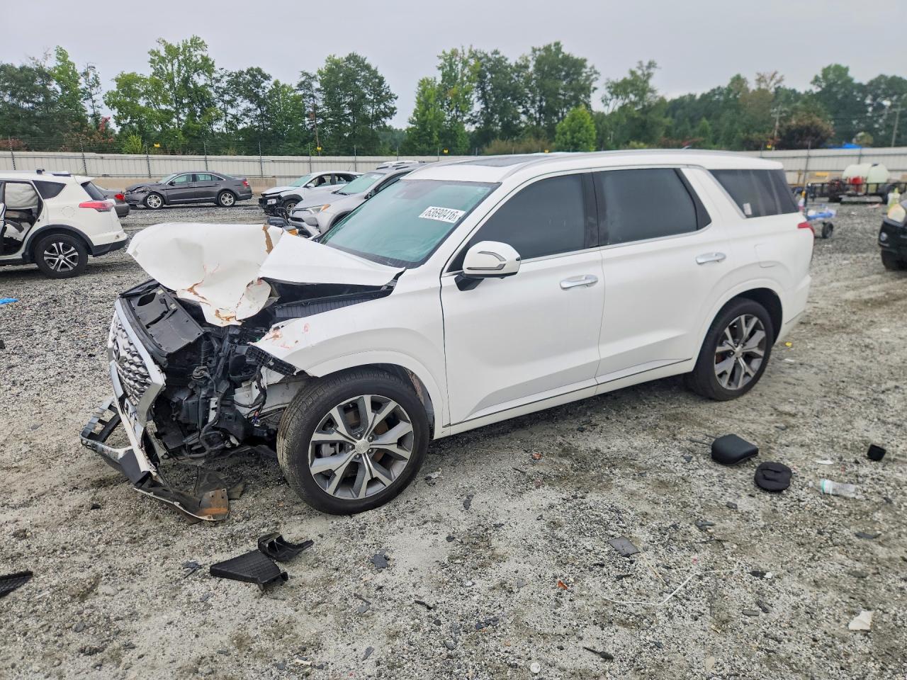 KM8R5DHE0MU175570 · 2021 HYUNDAI PALISADE