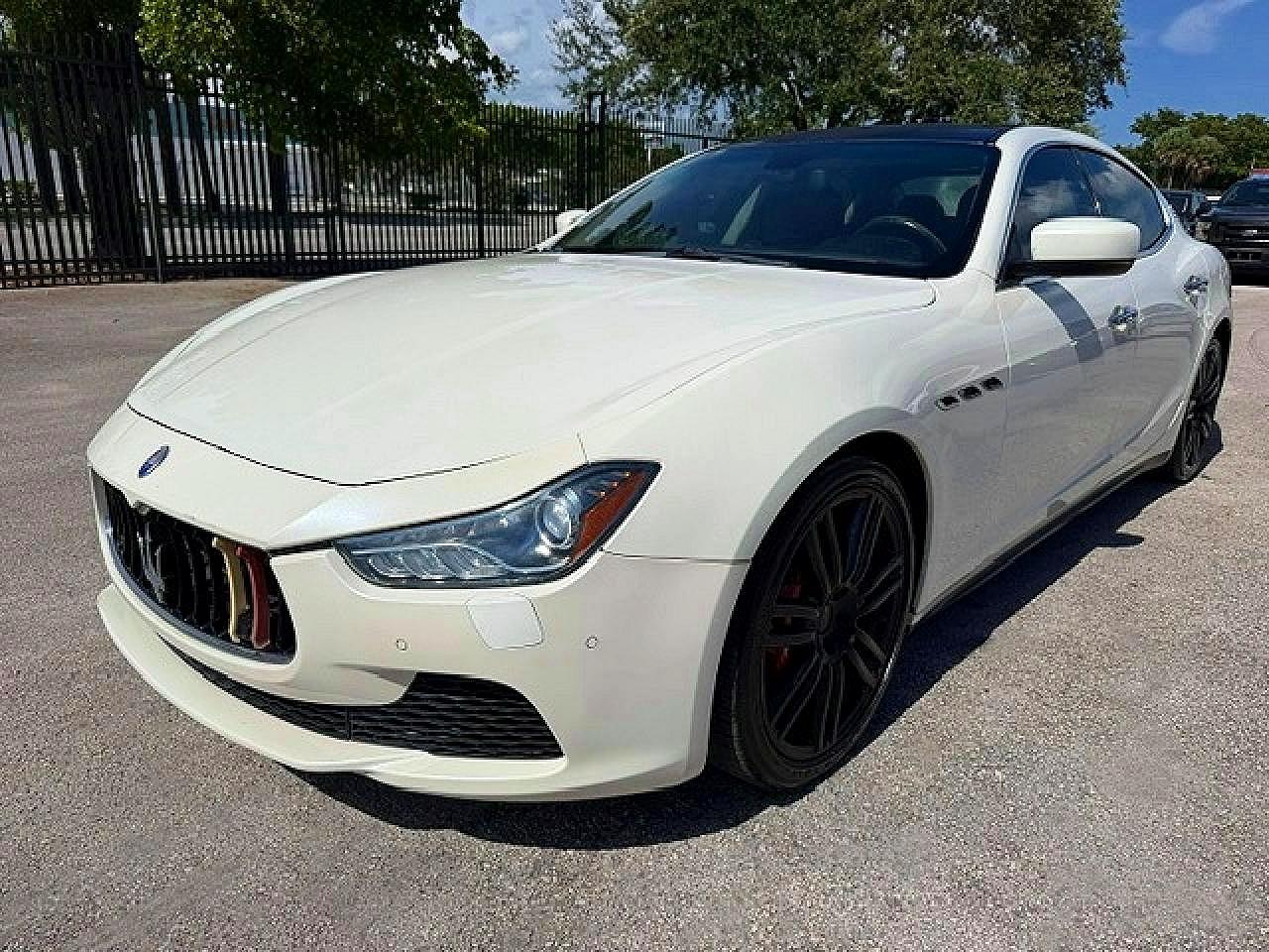 ZAM57RTA9E1086058 · 2014 MASERATI GHIBLI