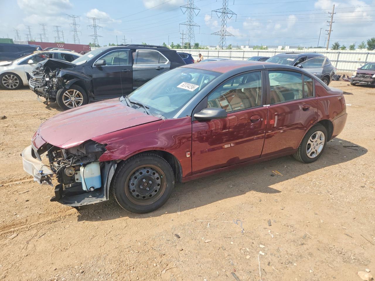 1G8AJ52F93Z123290 · 2003 SATURN ION