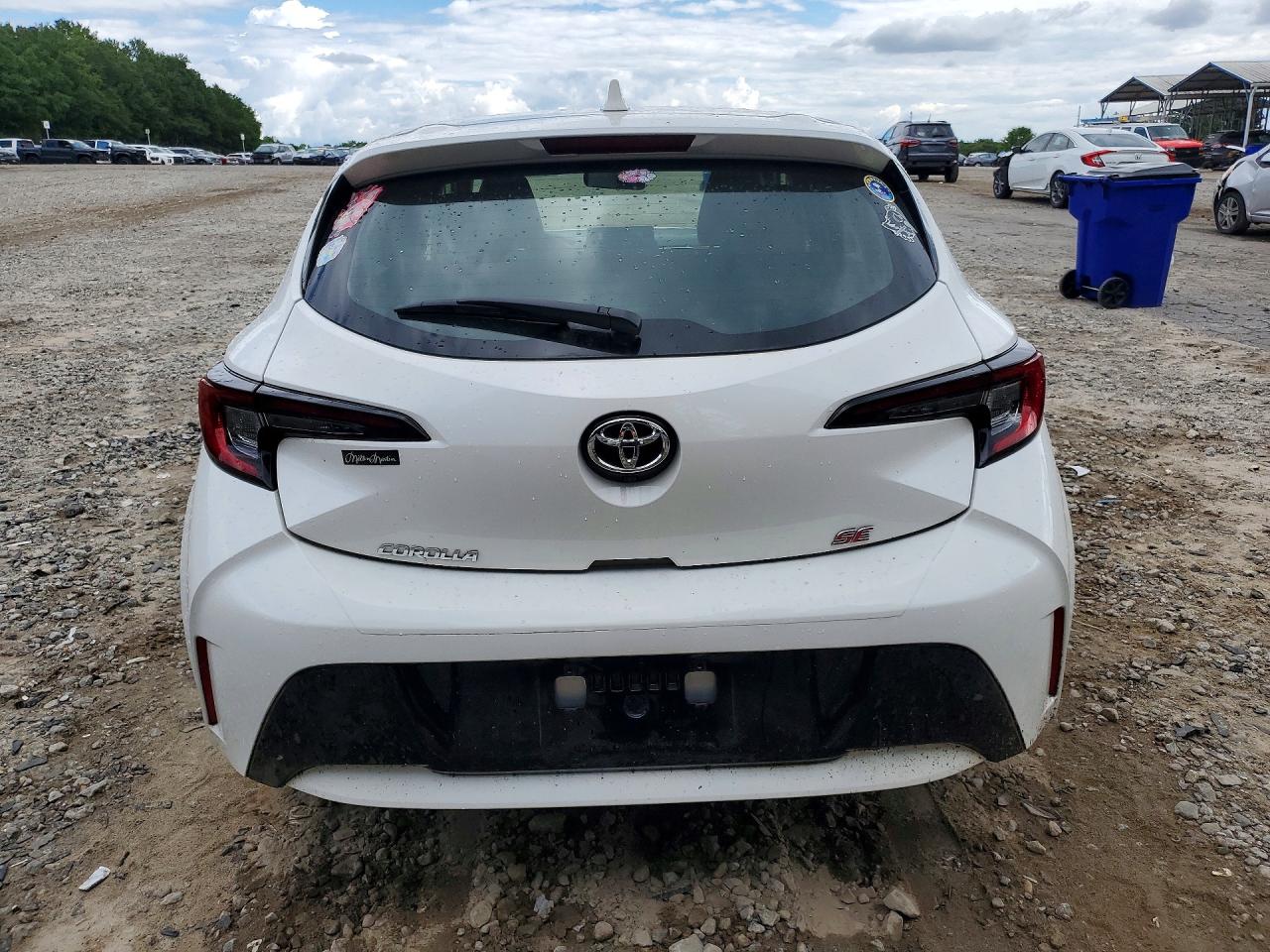 JTND4MBE3P3209033 · 2023 TOYOTA COROLLA HATCHBACK · 6/12