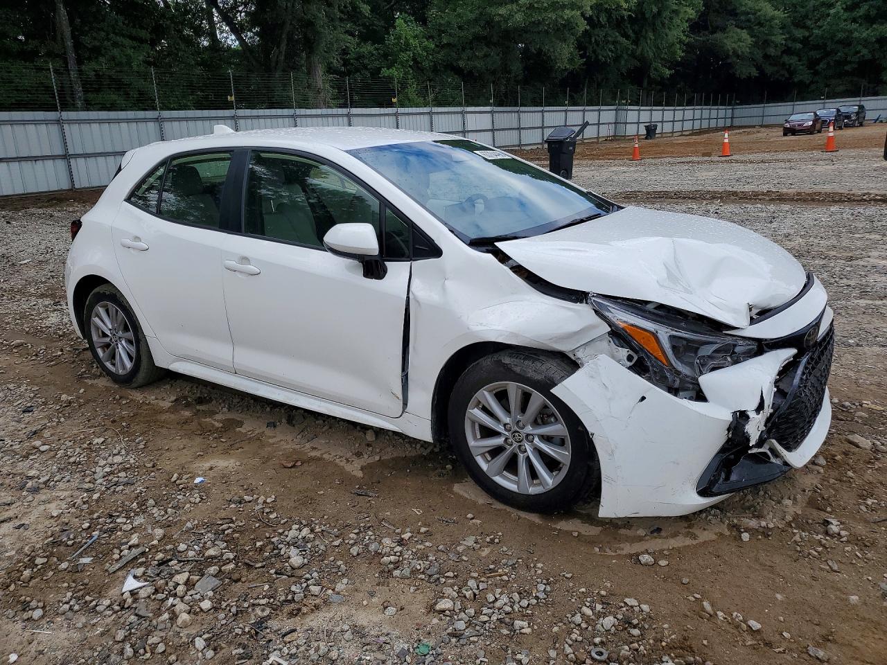 JTND4MBE3P3209033 · 2023 TOYOTA COROLLA HATCHBACK · 4/12