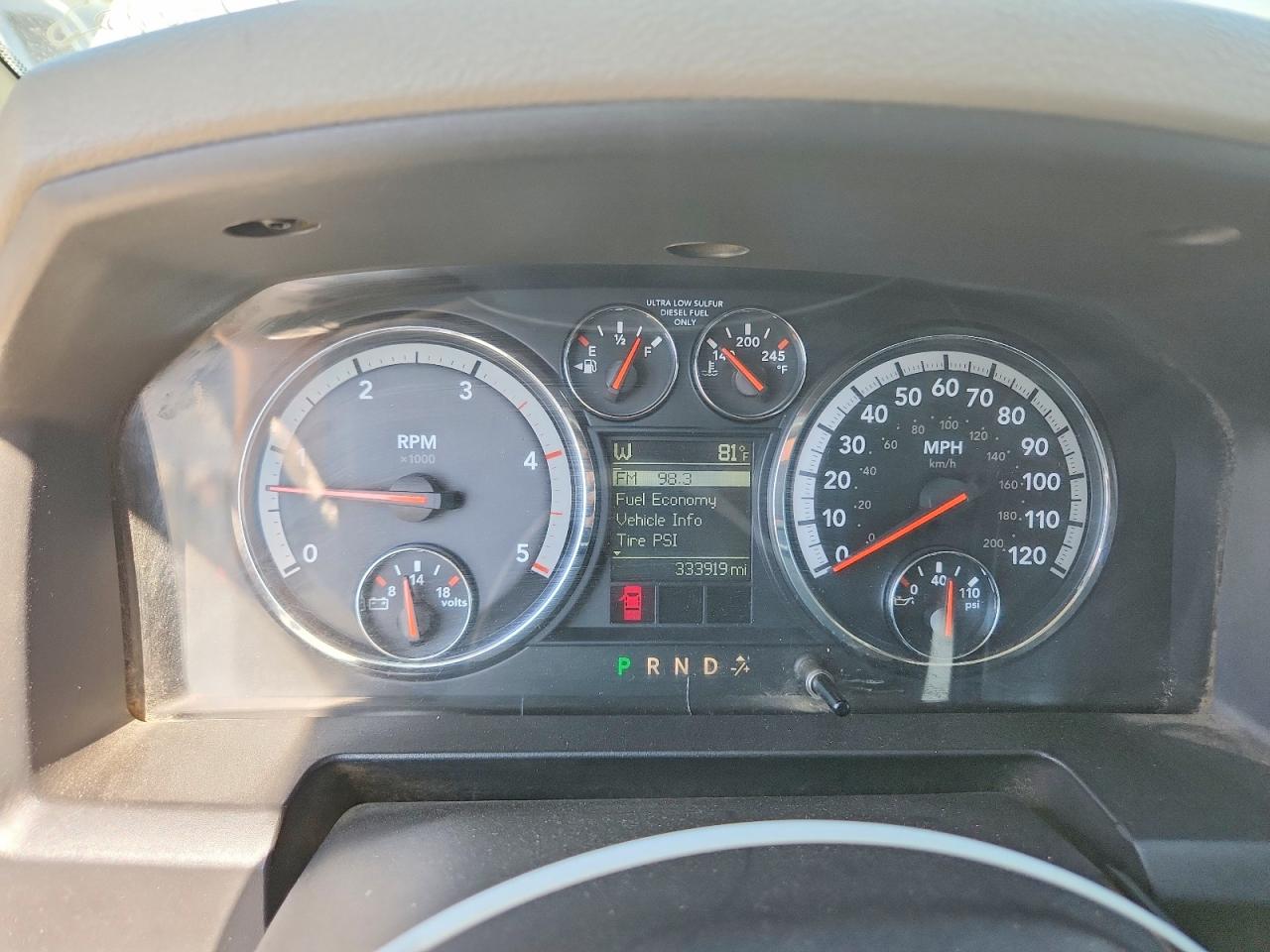 3D7UT2CL9AG106914 · 2010 DODGE RAM 2500 · 9/13