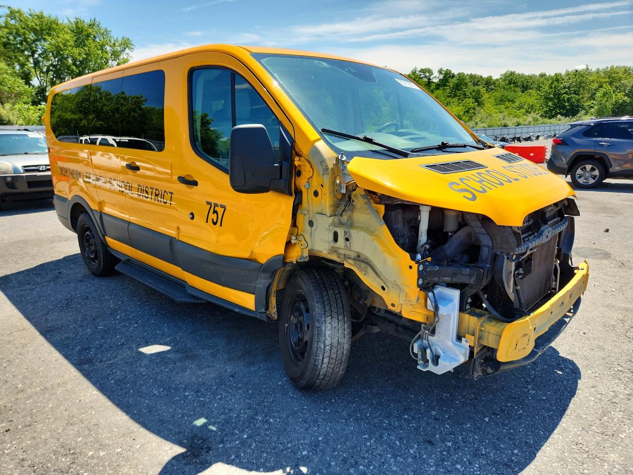 1FMZK1ZM7GKB22409 · 2016 FORD TRANSIT · 4/13