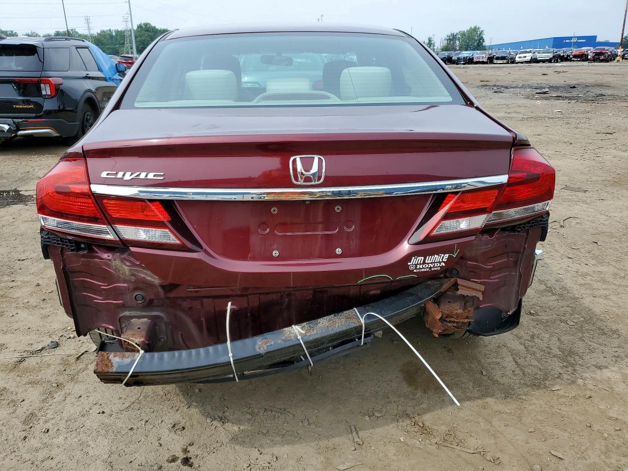 19XFB2F51EE069605 · 2014 HONDA CIVIC · 6/13