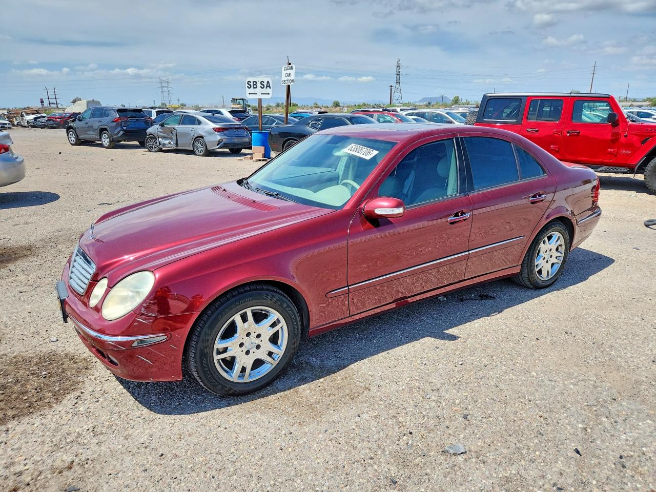 WDBUF56J66A821506 · 2006 MERCEDES-BENZ E
