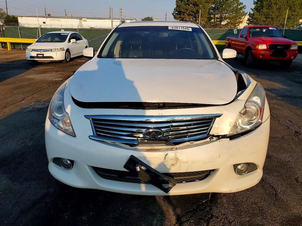 JN1CV6AR0DM357291 · 2013 INFINITI G37 SEDAN · 5/12