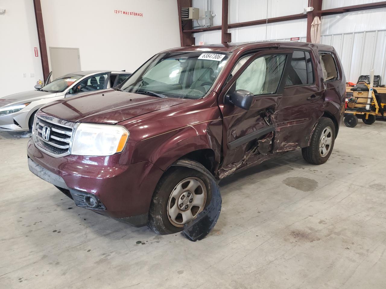 5FNYF3H29CB039278 · 2012 HONDA PILOT
