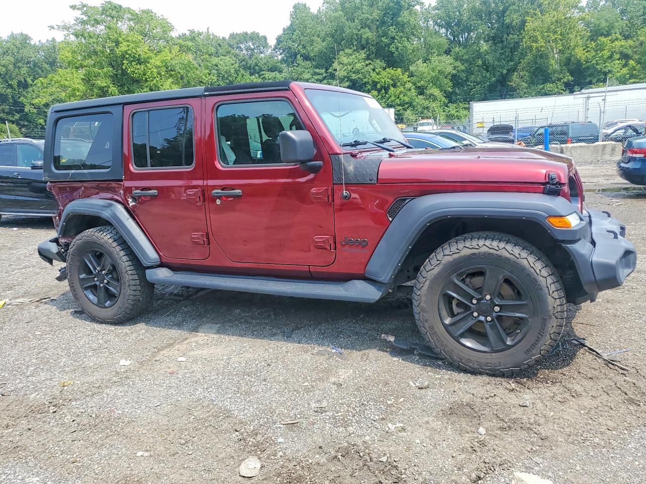 1C4HJXDG0NW179841 · 2022 JEEP WRANGLER UNLIMITED · 4/13