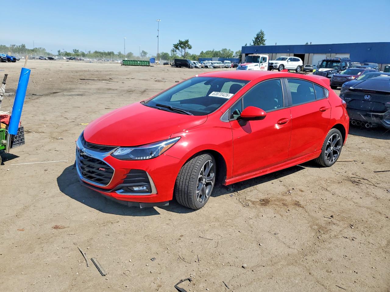 3G1BE6SM0KS569190 · 2019 CHEVROLET CRUZE