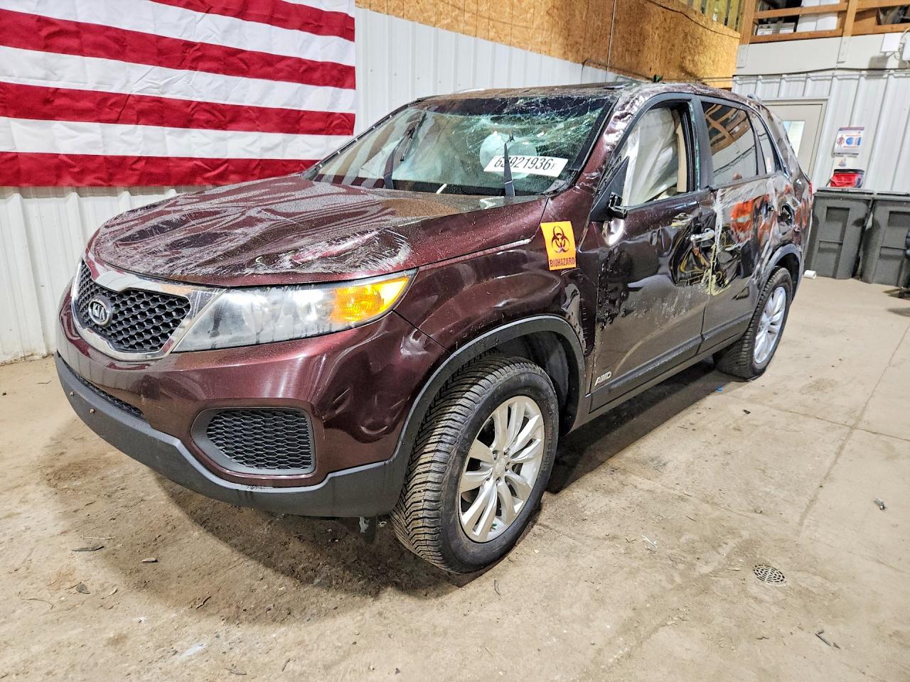 5XYKTDA21BG046022 · 2011 KIA SORENTO