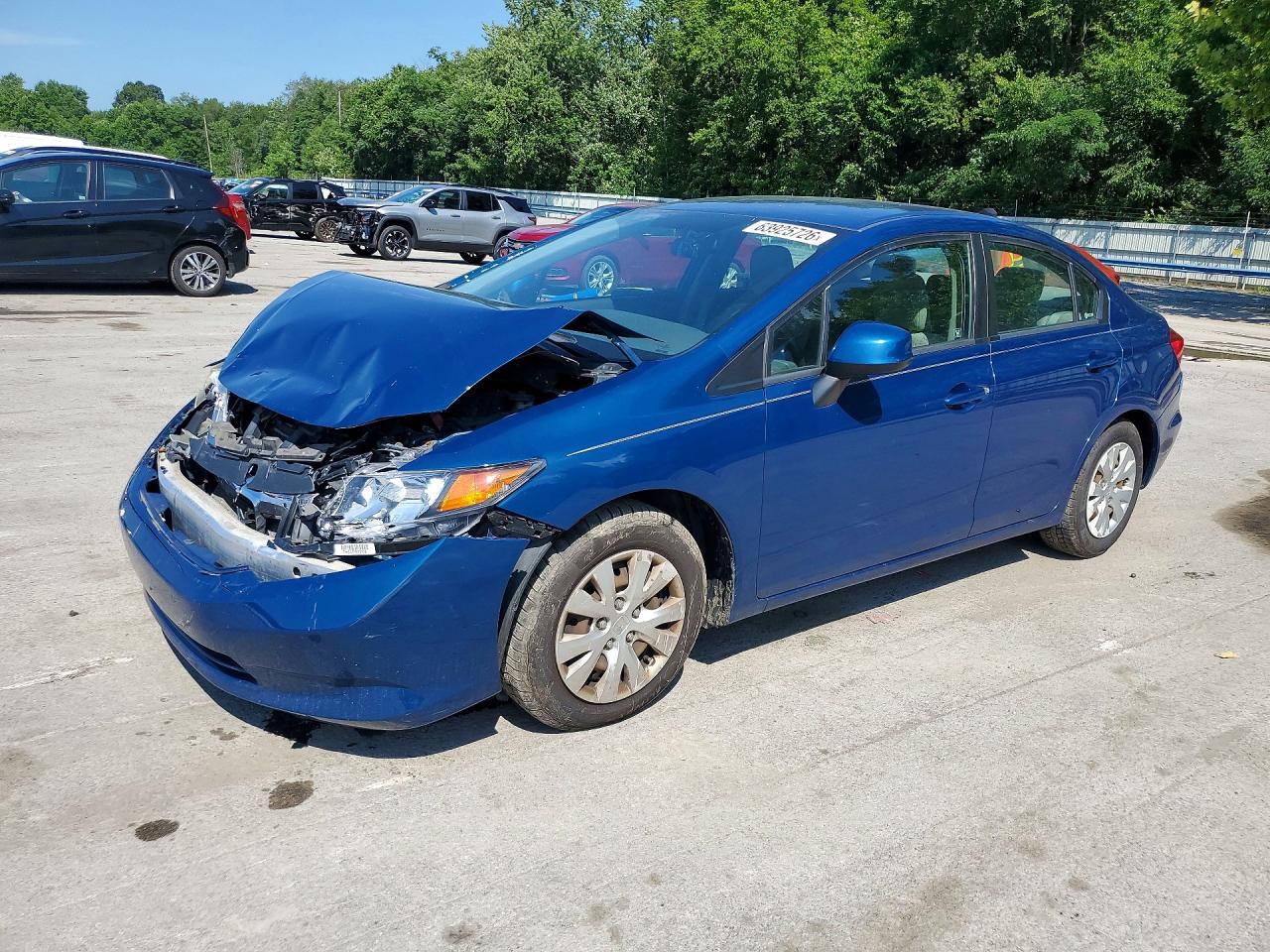 19XFB2F59CE076833 · 2012 HONDA CIVIC