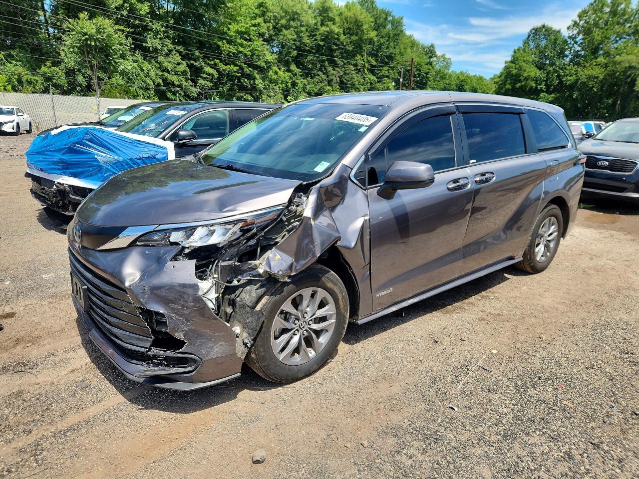 5TDKRKEC3MS048043 · 2021 TOYOTA SIENNA