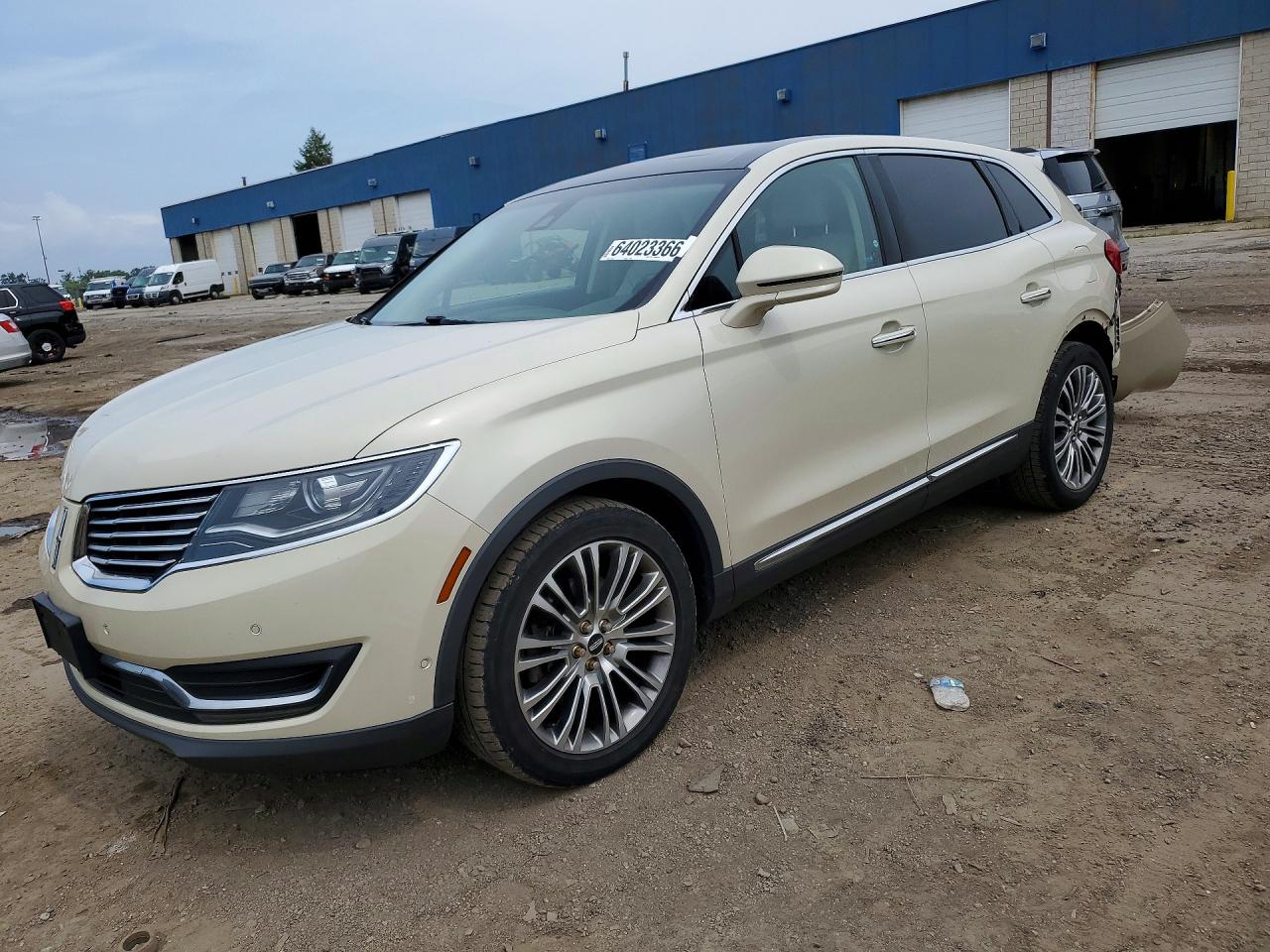 2LMPJ8LR9GBL33746 · 2016 LINCOLN MKX