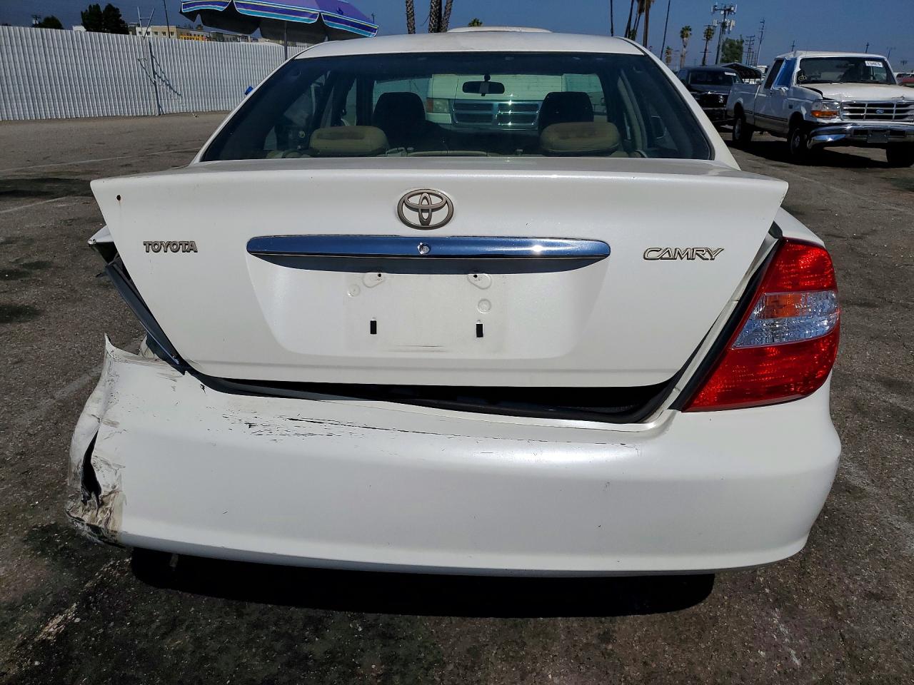 JTDBE32K540287626 · 2004 TOYOTA CAMRY · 6/12