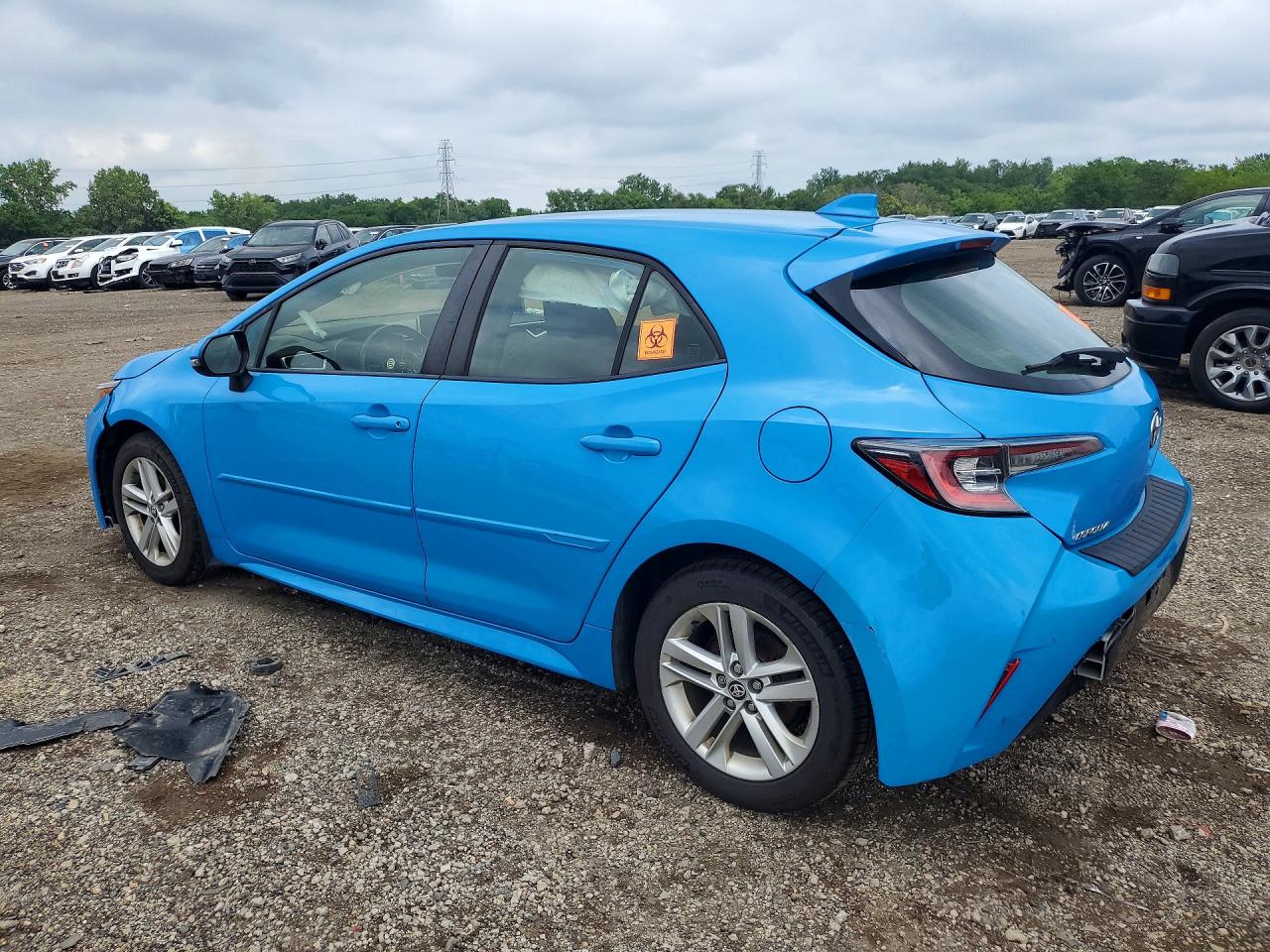 JTNB4MBE7M3110041 · 2021 TOYOTA COROLLA HATCHBACK · 2/12