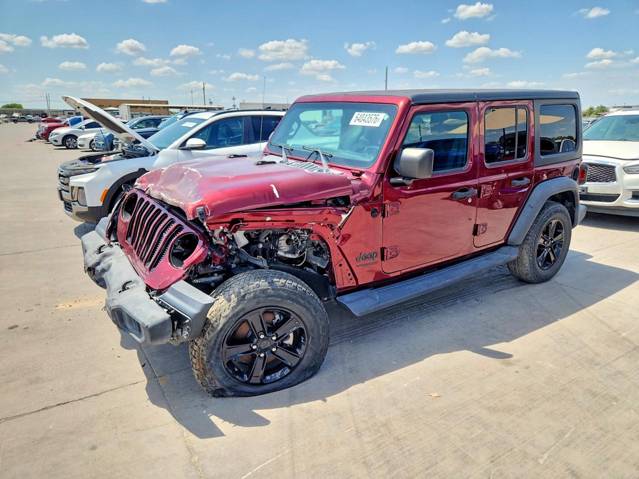 1C4HJXDN9MW596033 · 2021 JEEP WRANGLER UNLIMITED