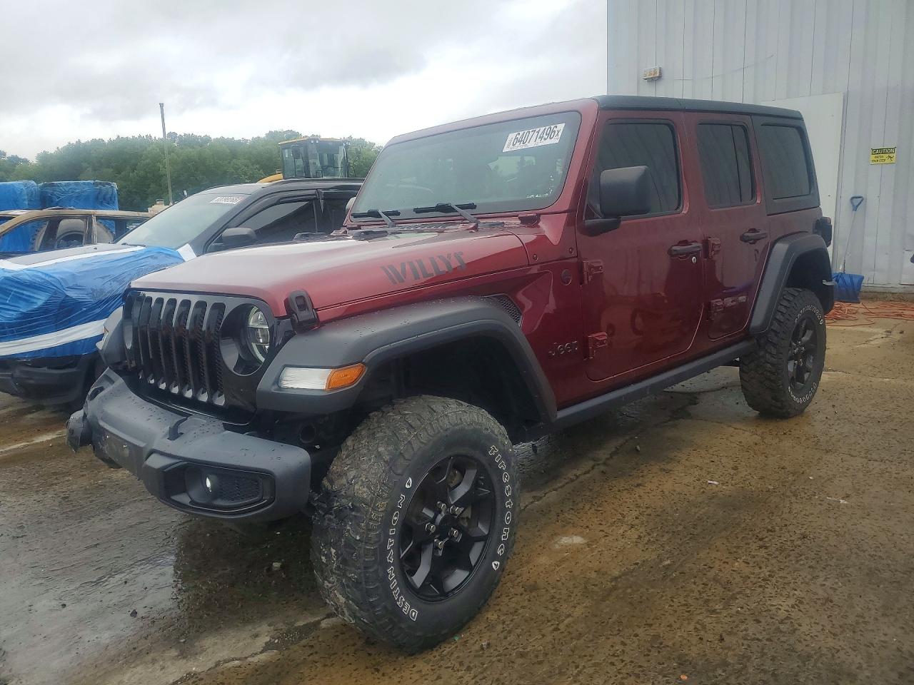 1C4HJXDG8MW650326 · 2021 JEEP WRANGLER UNLIMITED