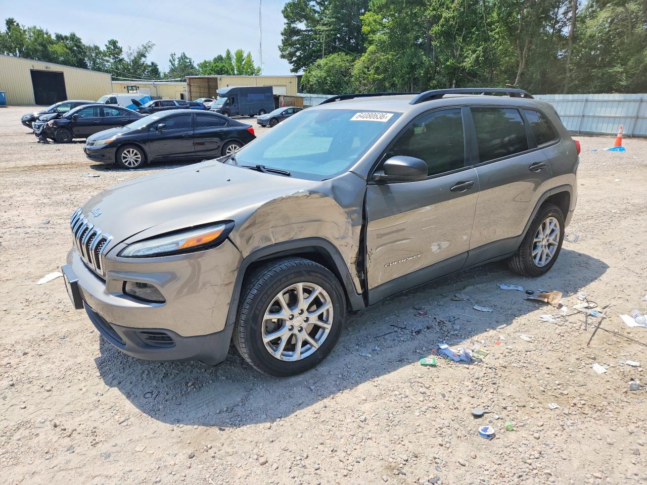 1C4PJLAS1GW297493 · 2016 JEEP CHEROKEE