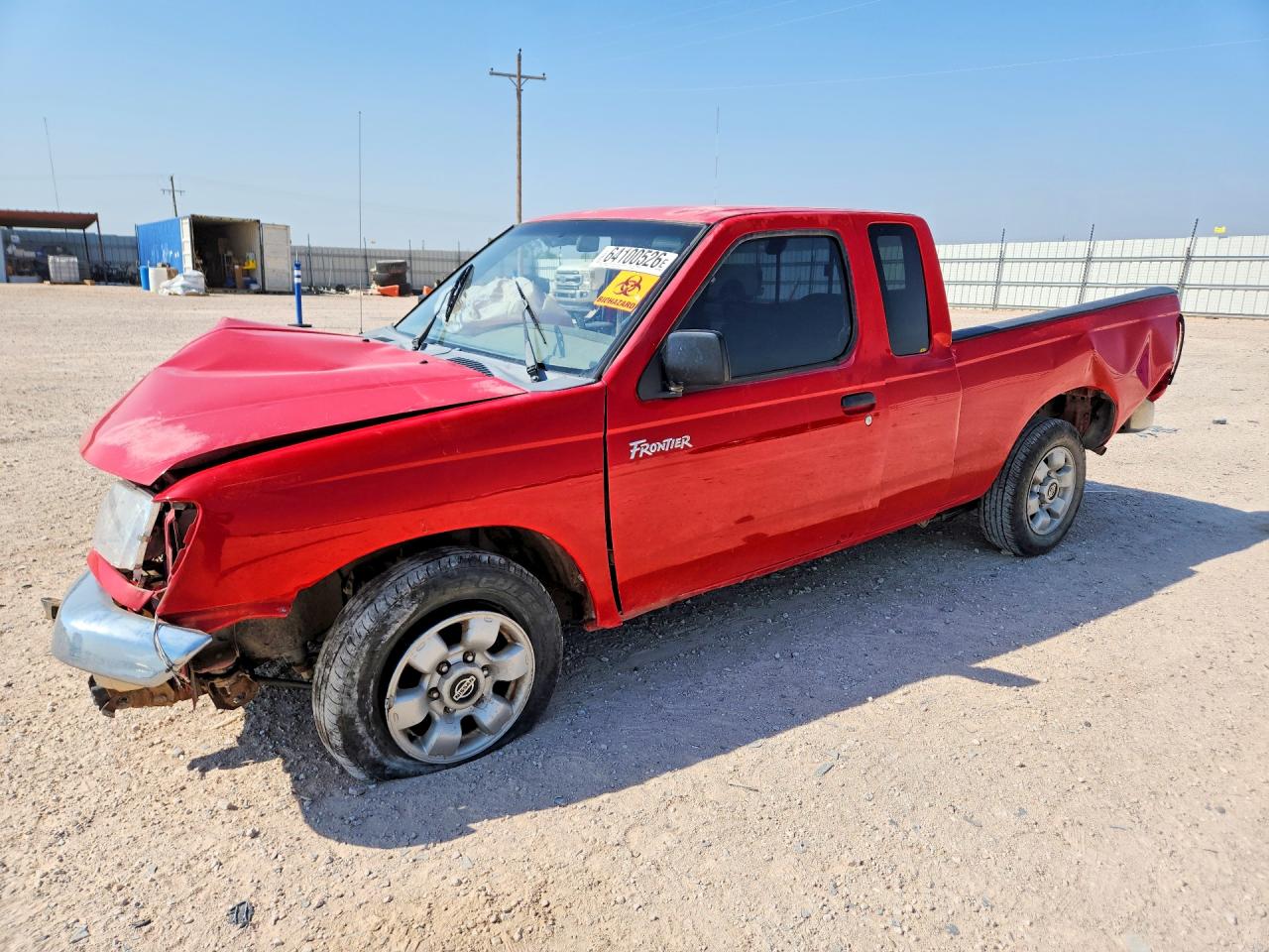 1N6DD26S7YC390595 · 2000 NISSAN FRONTIER