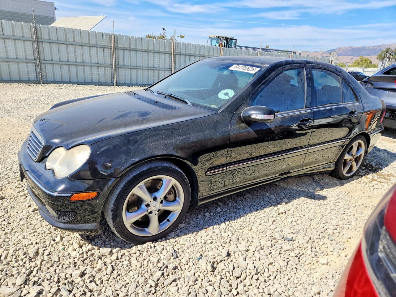 WDBRF52H37F902573 · 2007 MERCEDES-BENZ C