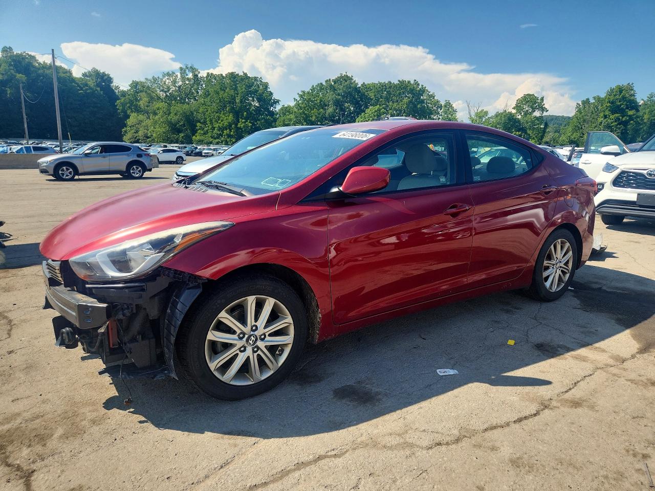 5NPDH4AE0EH538235 · 2014 HYUNDAI ELANTRA
