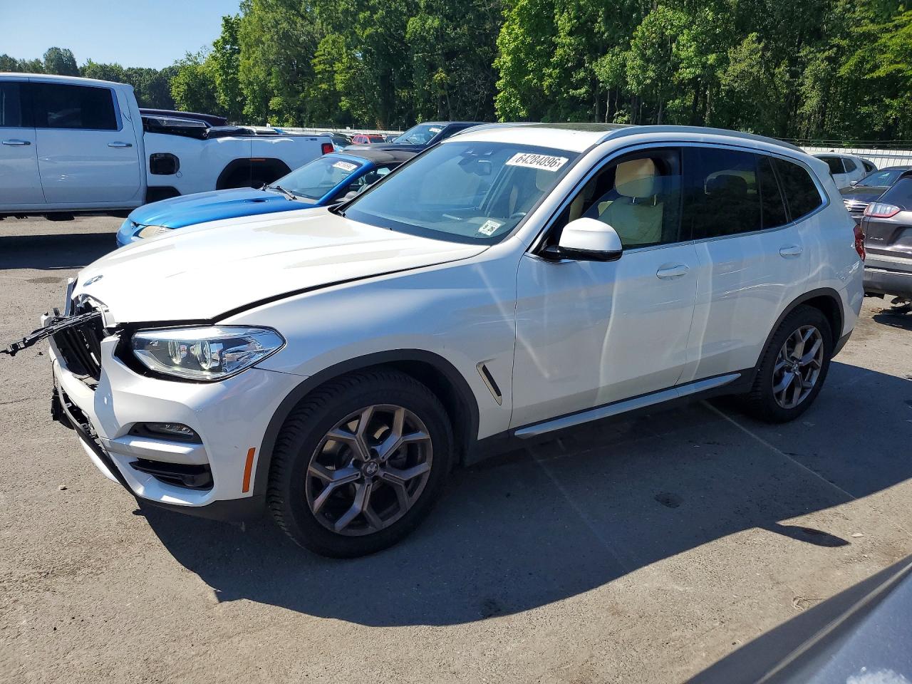 5UXTY5C03M9H38201 · 2021 BMW X3